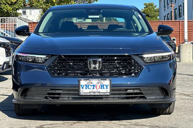 new 2025 Honda Accord car, priced at $31,710