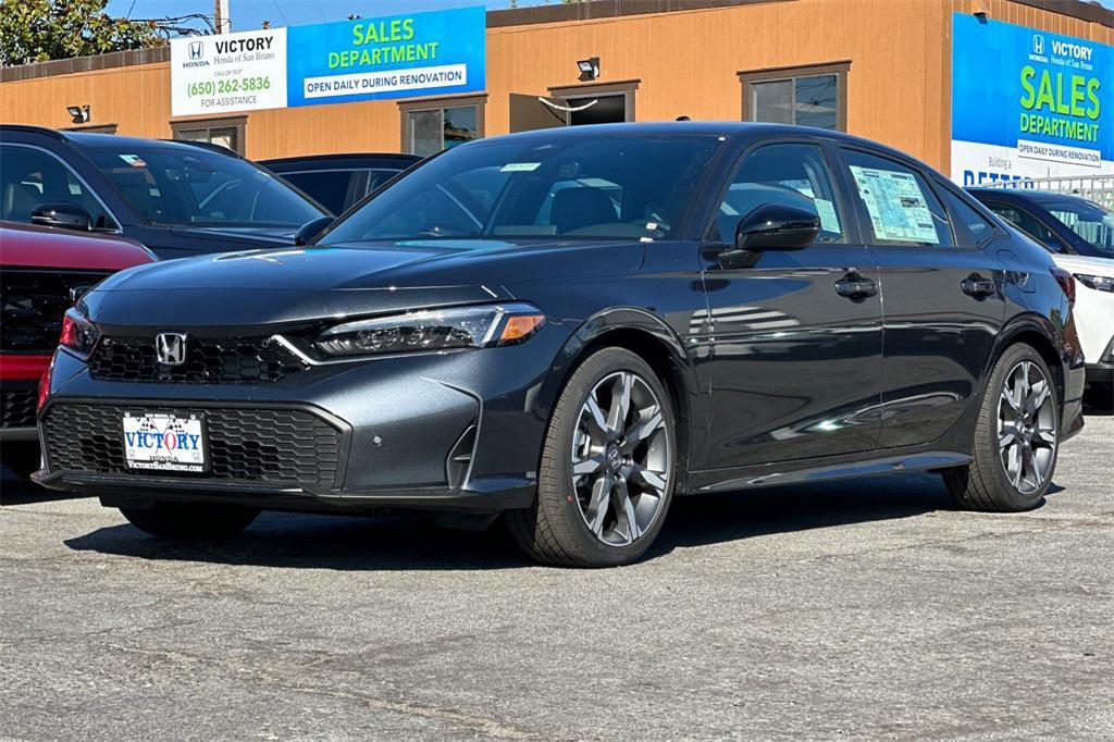 new 2025 Honda Civic Hybrid car, priced at $33,100
