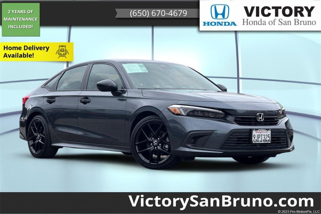 used 2024 Honda Civic car, priced at $25,488