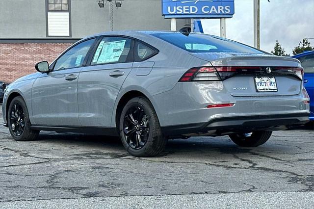 new 2025 Honda Accord car, priced at $32,110