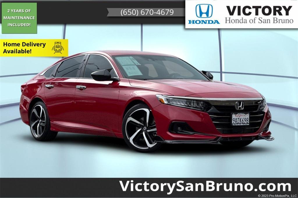 used 2022 Honda Accord car, priced at $26,388