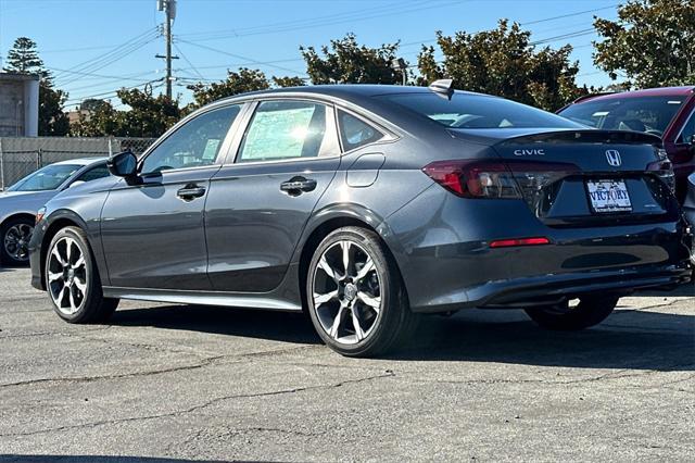 new 2025 Honda Civic Hybrid car, priced at $33,100