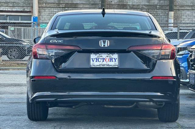 new 2025 Honda Civic car, priced at $25,345