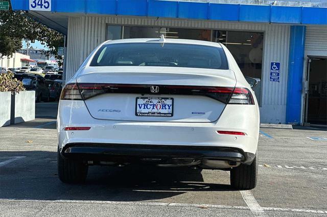 new 2024 Honda Accord Hybrid car, priced at $36,090