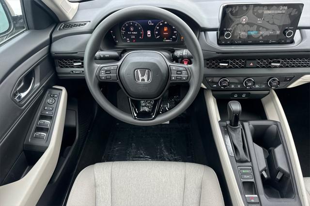 new 2025 Honda Accord car, priced at $31,710