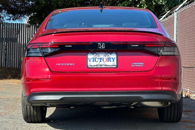 new 2024 Honda Accord Hybrid car, priced at $34,445