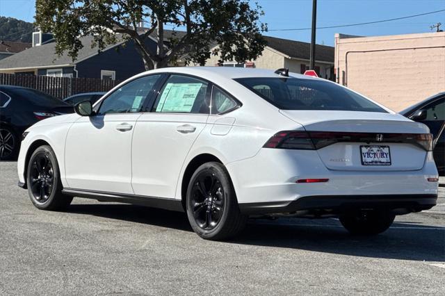 new 2025 Honda Accord car, priced at $32,165