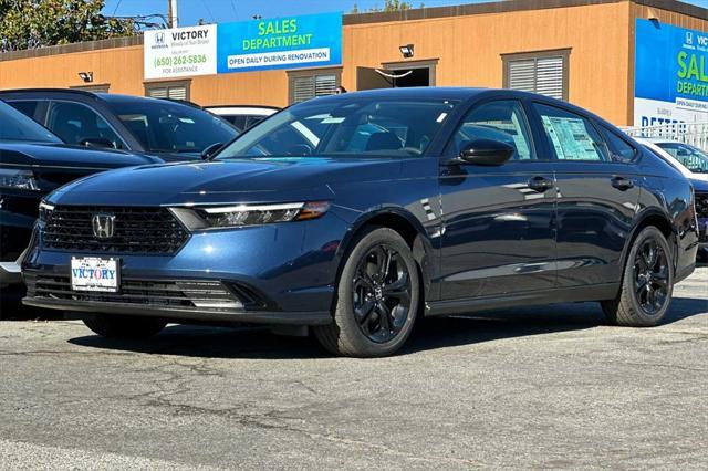 new 2025 Honda Accord car, priced at $31,655