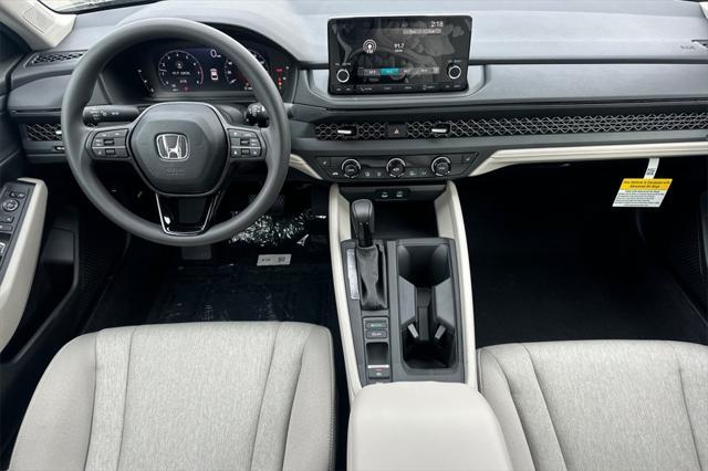 new 2025 Honda Accord car, priced at $32,165