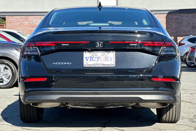 new 2025 Honda Accord car, priced at $31,710