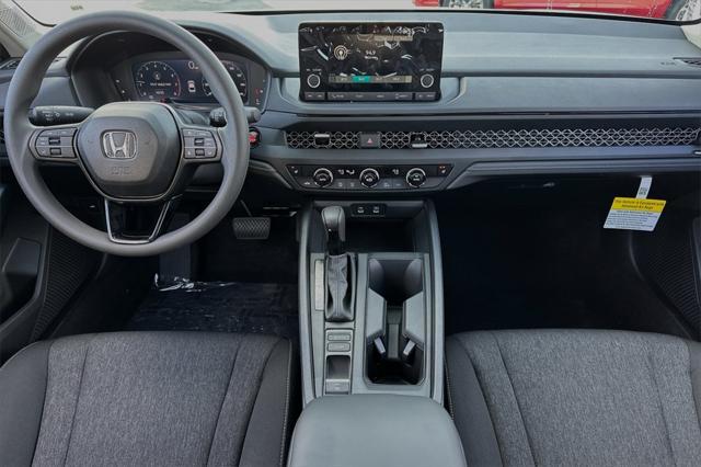 new 2025 Honda Accord car, priced at $31,710