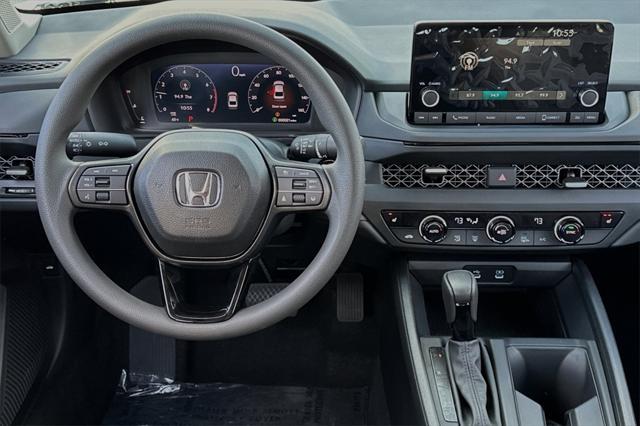 new 2025 Honda Accord car, priced at $31,710