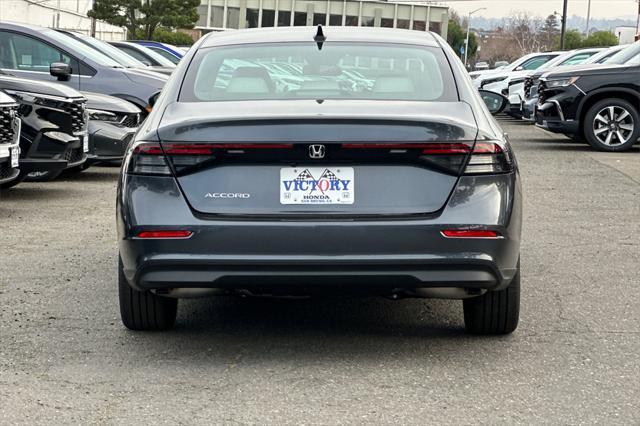 new 2025 Honda Accord car, priced at $31,710