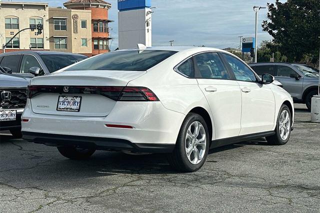 new 2024 Honda Accord car, priced at $29,445