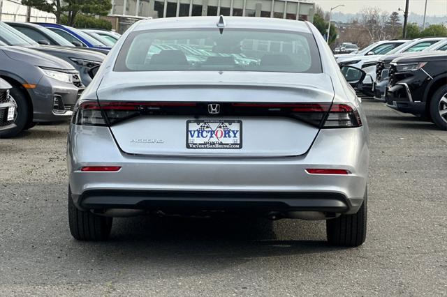 new 2025 Honda Accord car, priced at $29,445