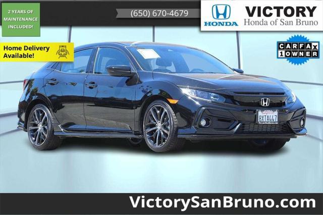 used 2021 Honda Civic car, priced at $23,988