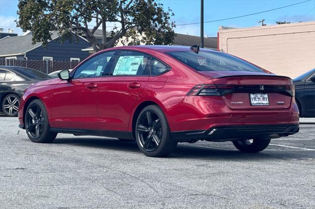 new 2025 Honda Accord Hybrid car, priced at $36,980