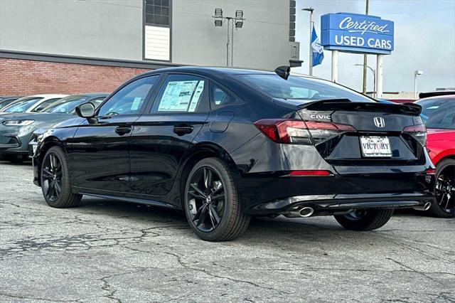 new 2025 Honda Civic Si car, priced at $31,045