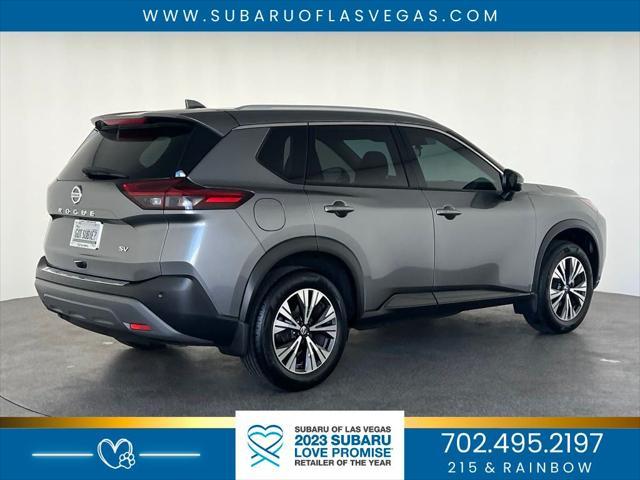 used 2021 Nissan Rogue car, priced at $24,513