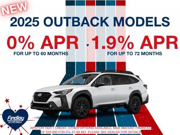 new 2025 Subaru Outback car, priced at $43,074