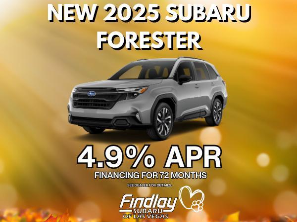 new 2025 Subaru Forester car, priced at $37,636