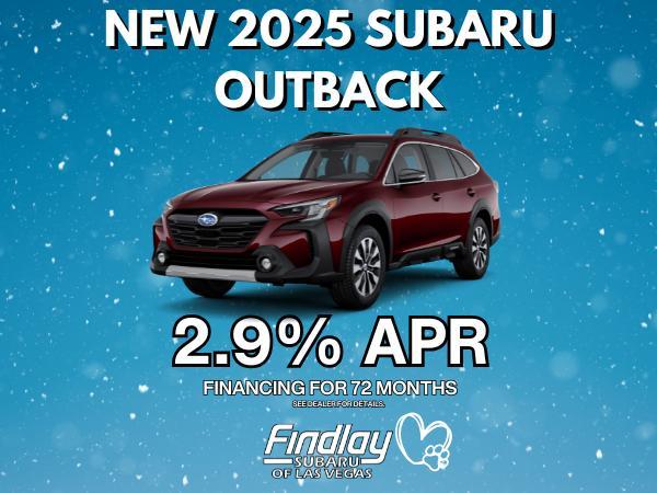 new 2025 Subaru Outback car, priced at $34,276