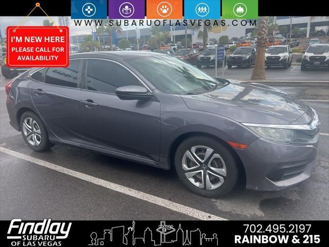 used 2016 Honda Civic car, priced at $14,289