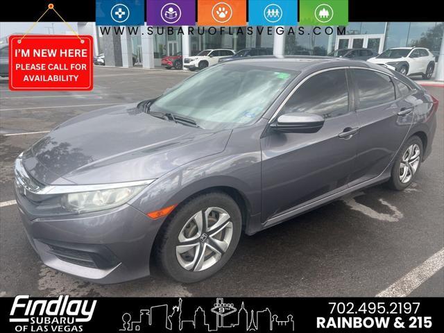 used 2016 Honda Civic car, priced at $14,289