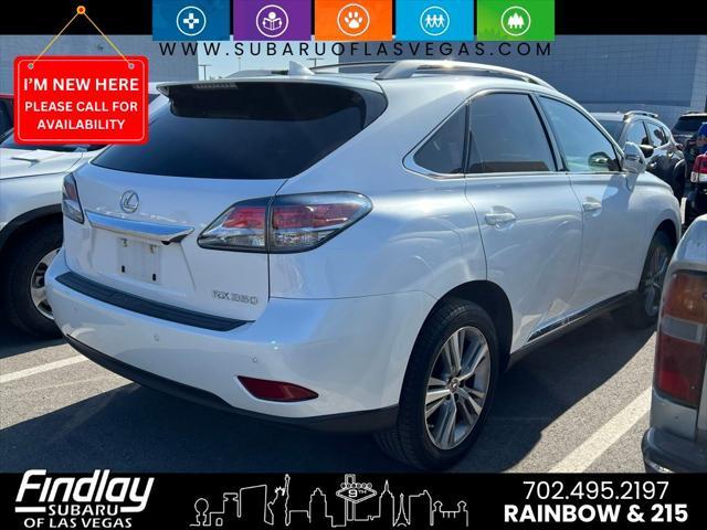 used 2015 Lexus RX 350 car, priced at $17,890