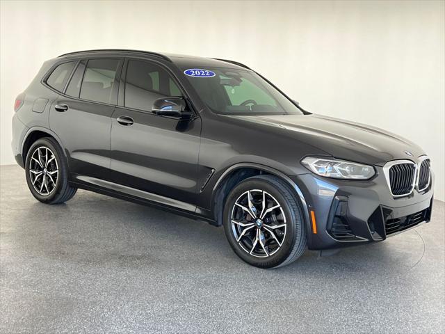 used 2022 BMW X3 car, priced at $47,502