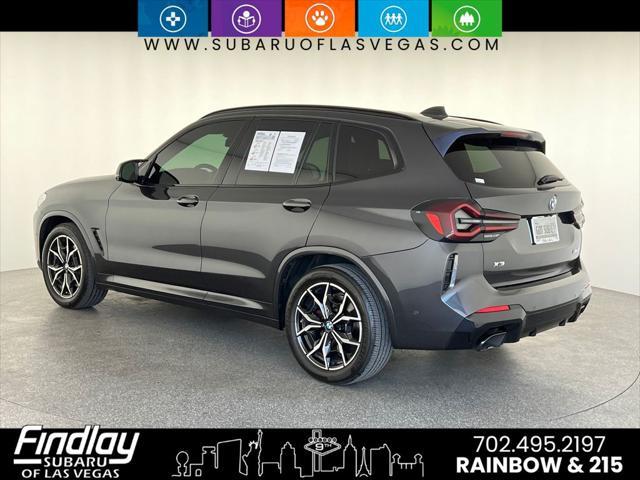 used 2022 BMW X3 car, priced at $47,502