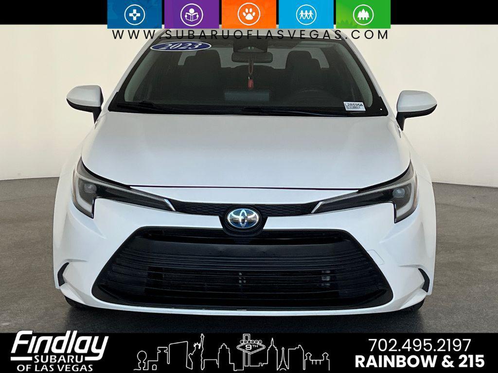used 2023 Toyota Corolla Hybrid car, priced at $20,149