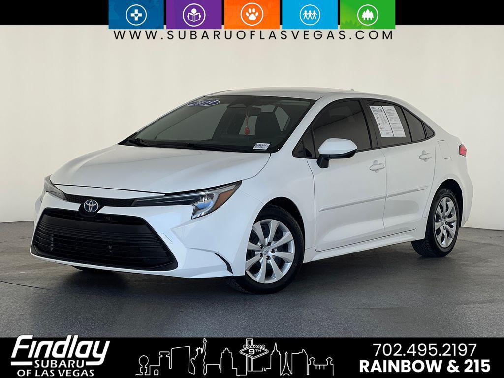 used 2023 Toyota Corolla Hybrid car, priced at $20,149