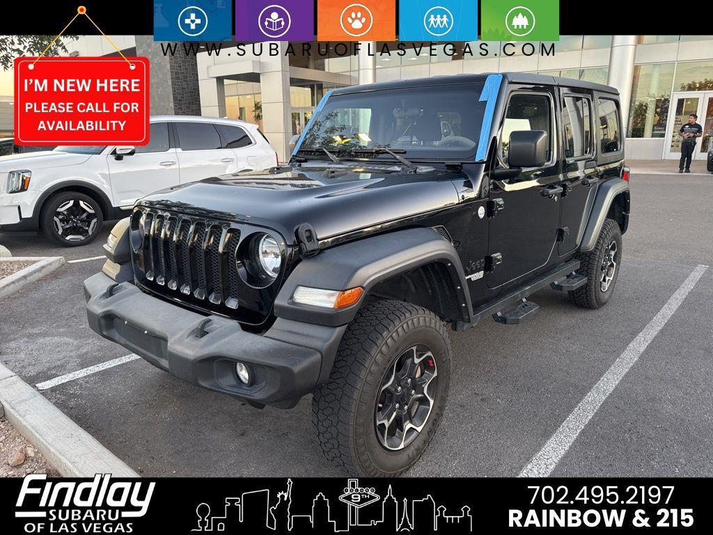 used 2021 Jeep Wrangler Unlimited car, priced at $23,723