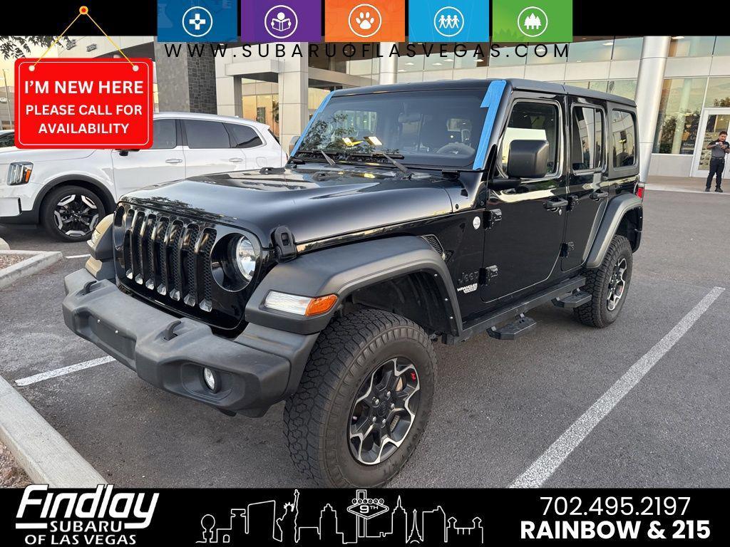 used 2021 Jeep Wrangler Unlimited car, priced at $23,723