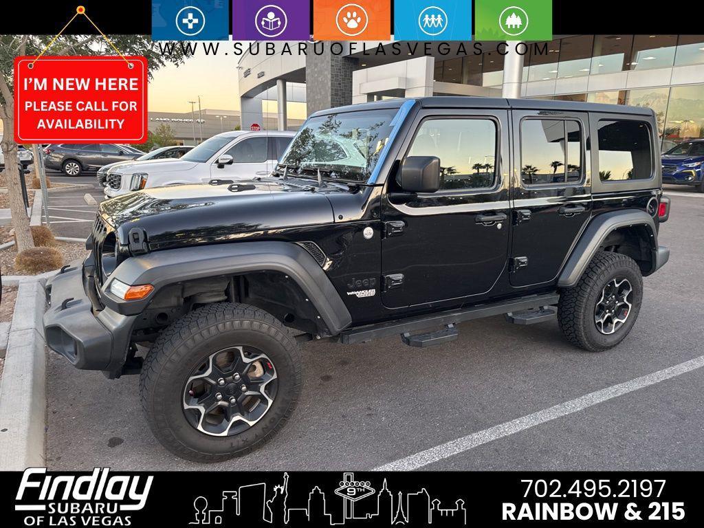 used 2021 Jeep Wrangler Unlimited car, priced at $23,723