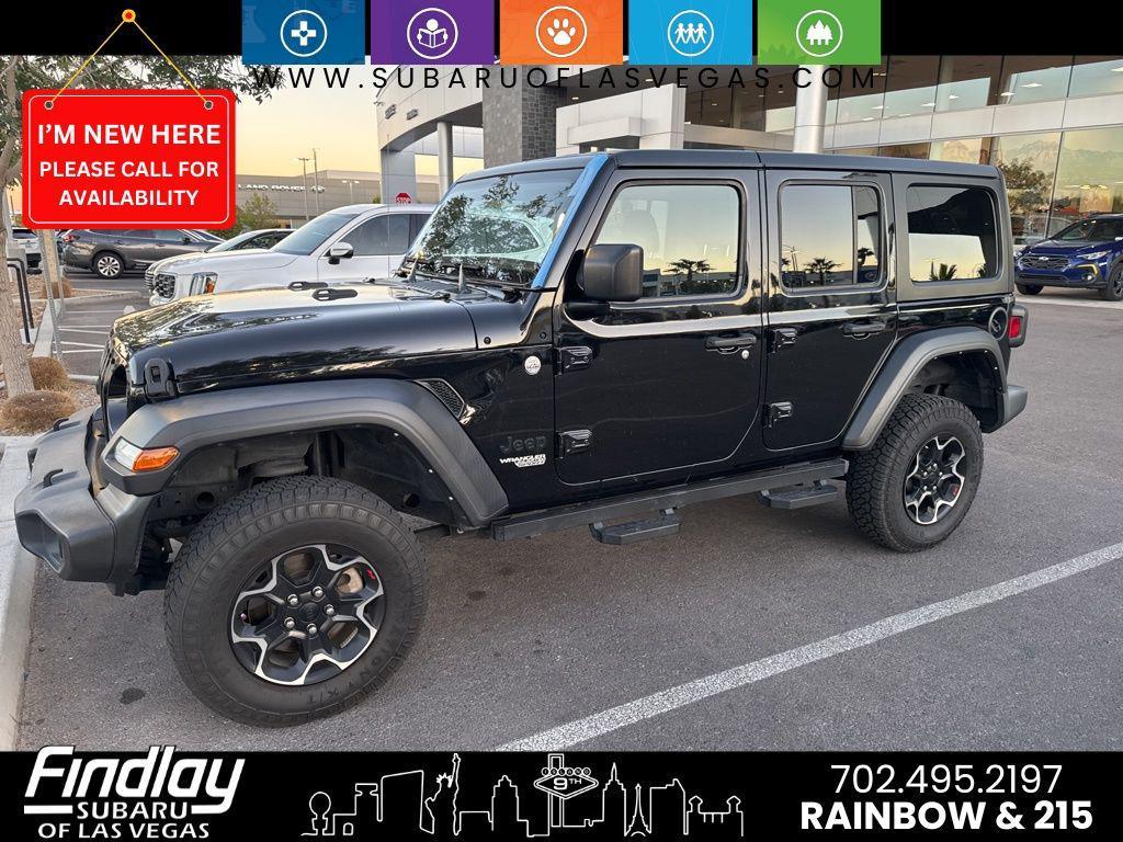 used 2021 Jeep Wrangler Unlimited car, priced at $23,723