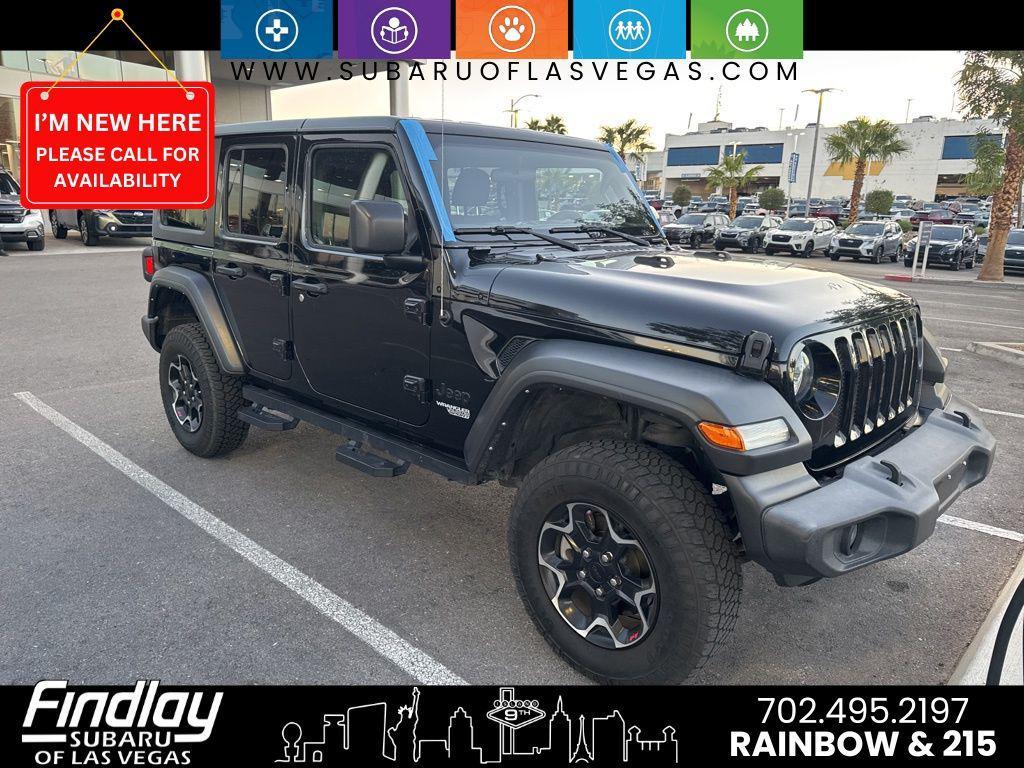used 2021 Jeep Wrangler Unlimited car, priced at $23,723