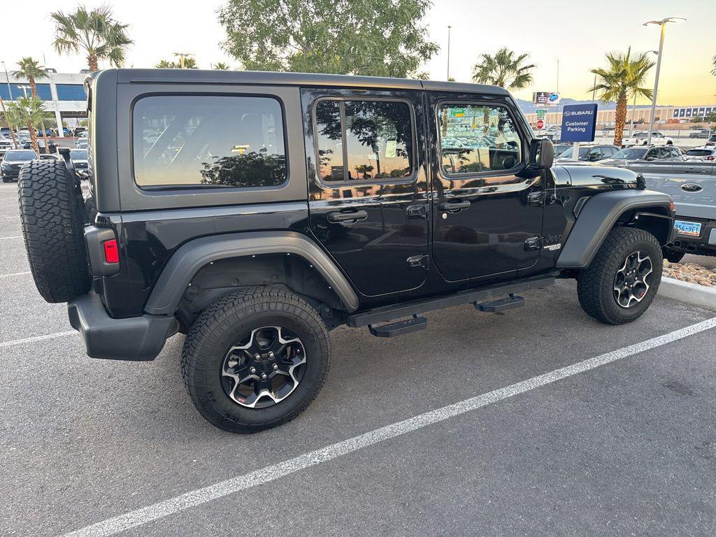 used 2021 Jeep Wrangler Unlimited car, priced at $23,723