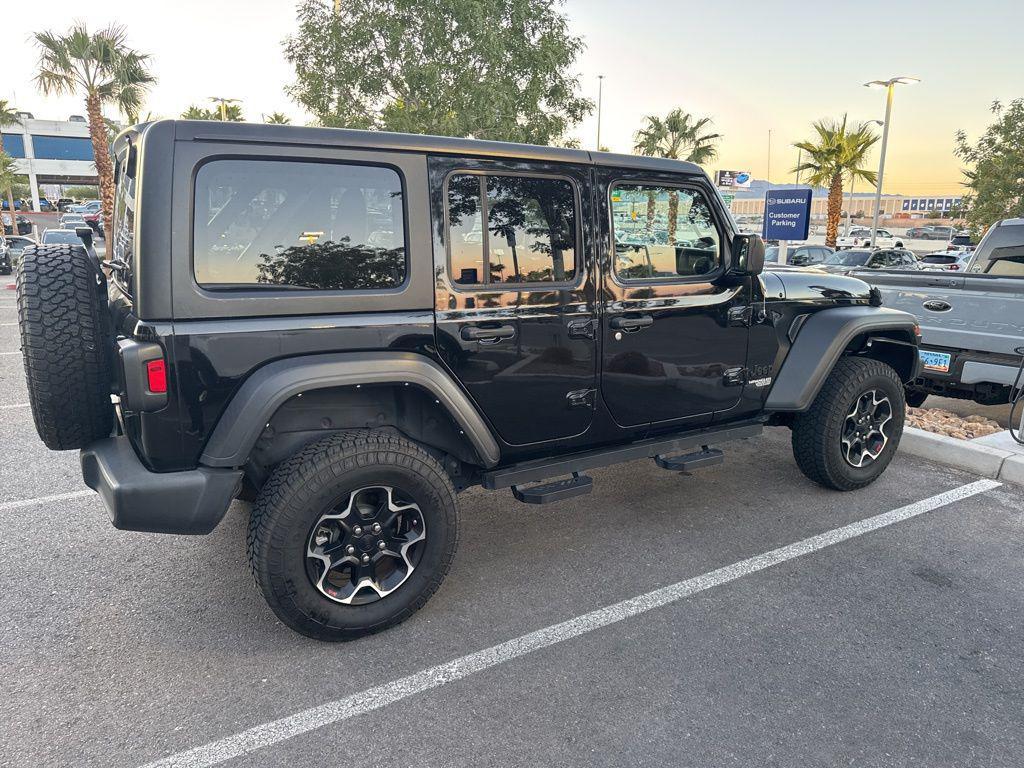 used 2021 Jeep Wrangler Unlimited car, priced at $23,723