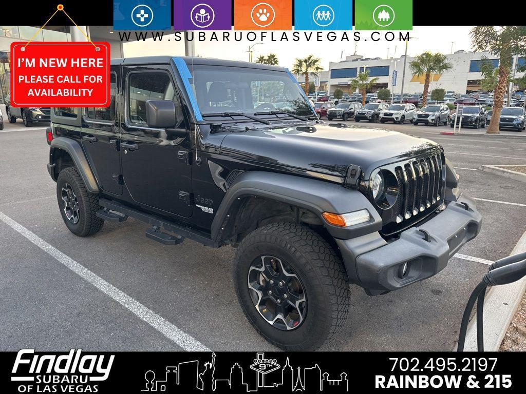 used 2021 Jeep Wrangler Unlimited car, priced at $23,723