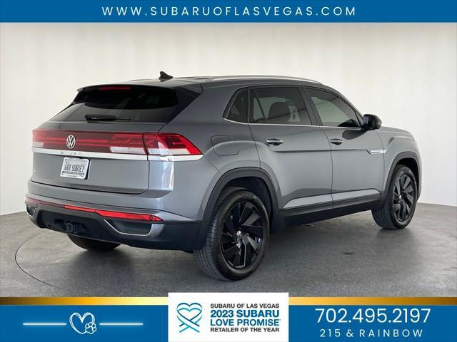 used 2024 Volkswagen Atlas Cross Sport car, priced at $36,985