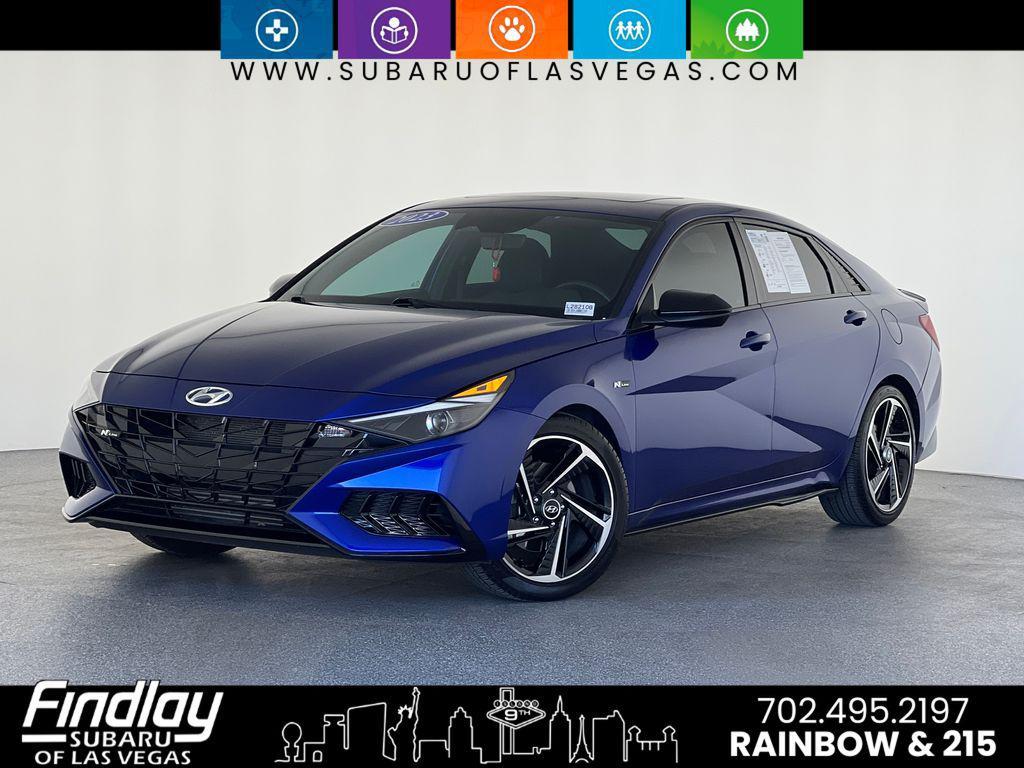 used 2023 Hyundai Elantra car, priced at $20,857