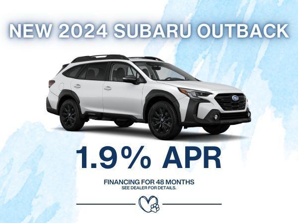 new 2024 Subaru Outback car, priced at $37,600