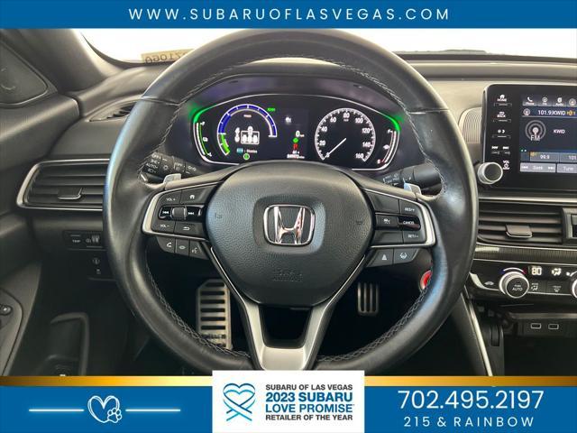 used 2022 Honda Accord Hybrid car, priced at $25,911