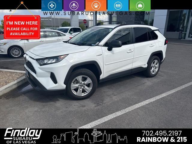 used 2020 Toyota RAV4 Hybrid car, priced at $24,283