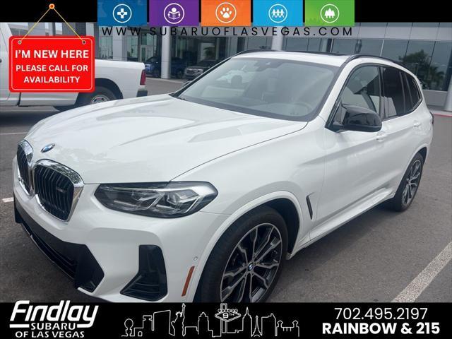 used 2022 BMW X3 car, priced at $48,289