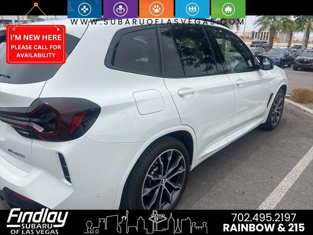 used 2022 BMW X3 car, priced at $48,289