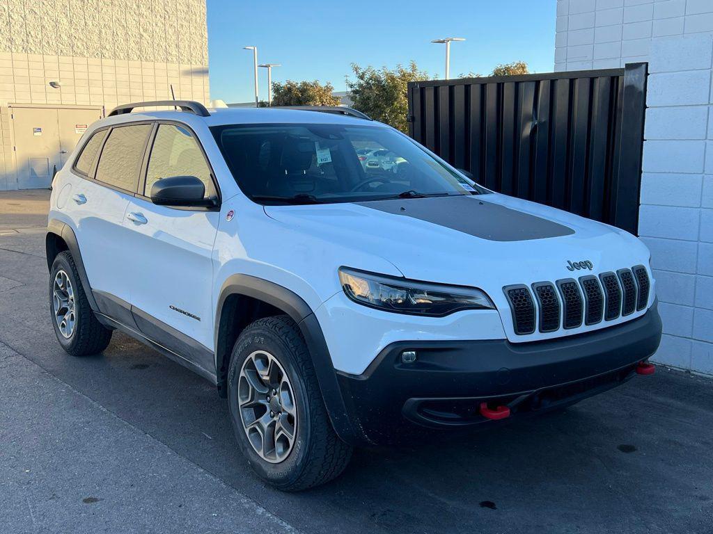 used 2021 Jeep Cherokee car, priced at $19,533