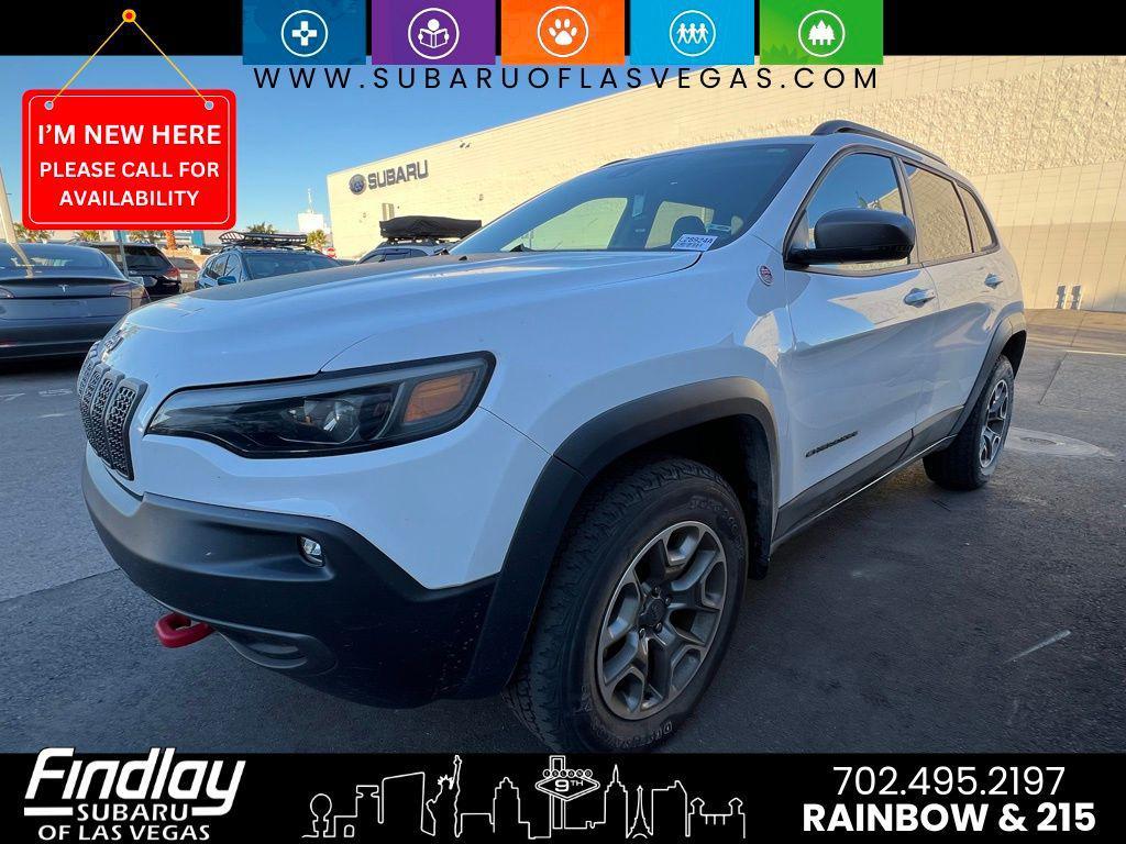 used 2021 Jeep Cherokee car, priced at $19,533